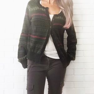 Sonoma Fair Isle Cardigan Sweater